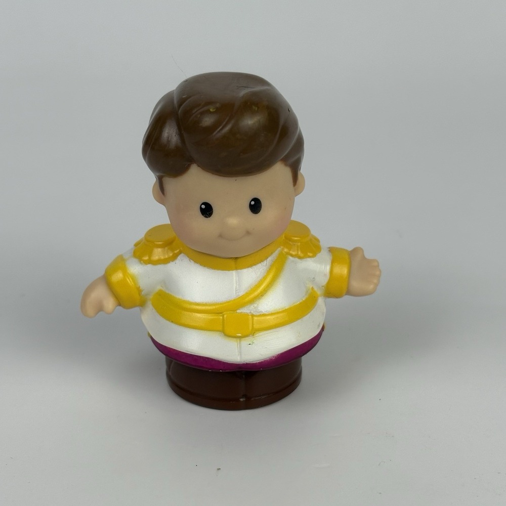 2012 Fisher Price Little People Disney Cinderella's Prince Charming Figure